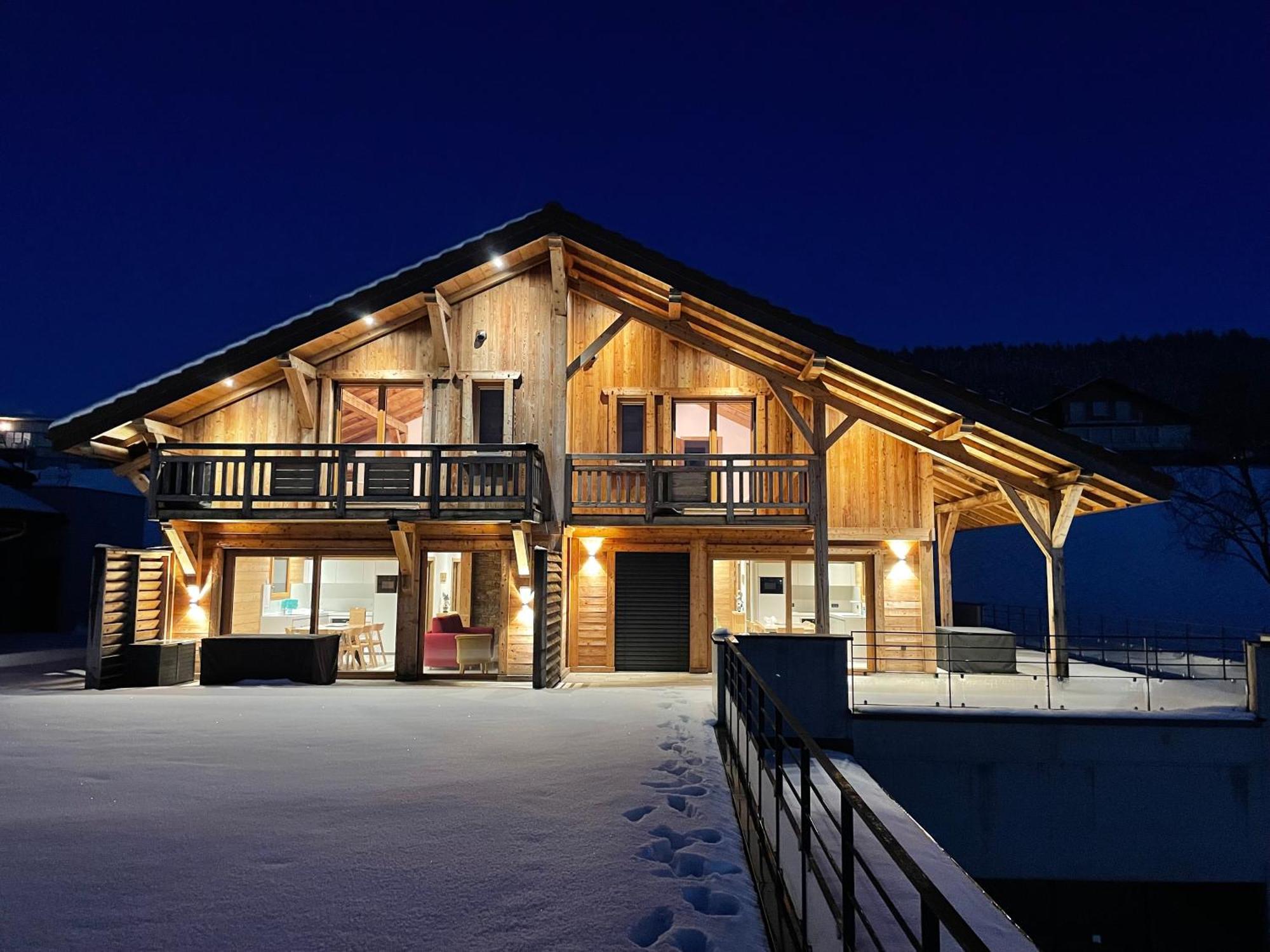 Chalets Coeur Du Lac Malbuisson Eksteriør billede