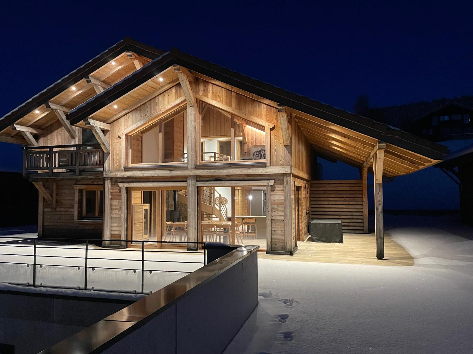 Chalets Coeur Du Lac Malbuisson Eksteriør billede