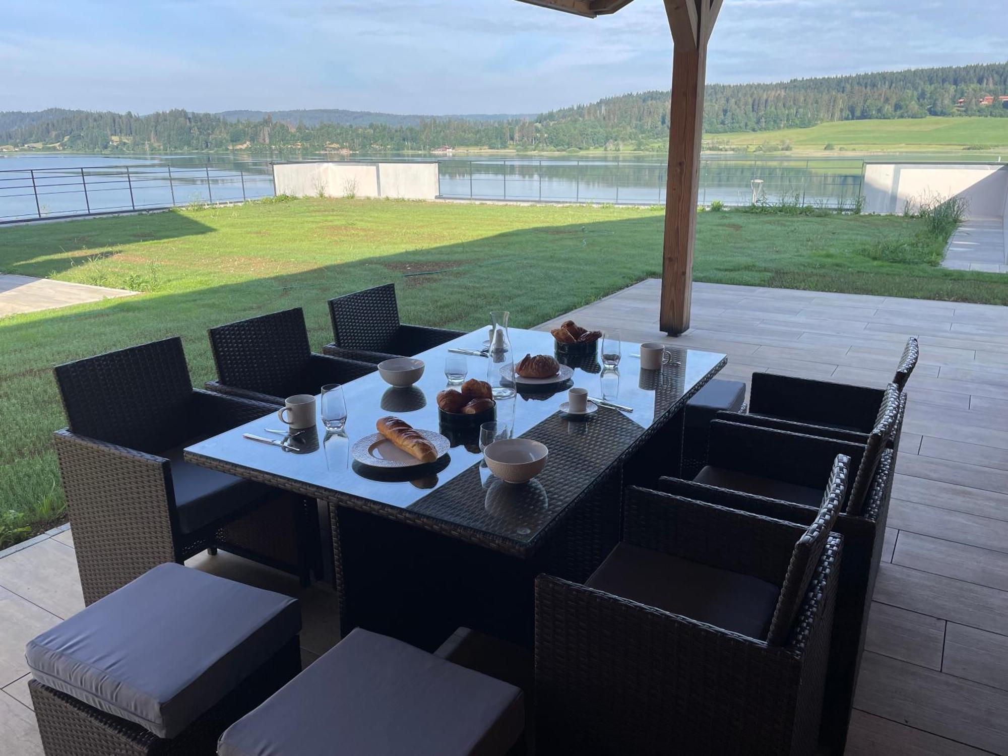 Chalets Coeur Du Lac Malbuisson Eksteriør billede